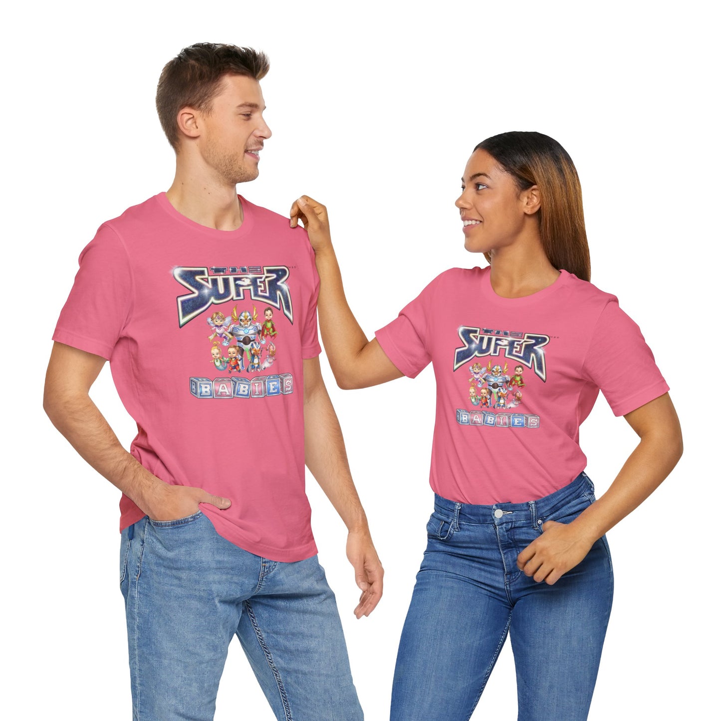 The Superbabies (Team) - The Superbabies by ICONIC EARTH STUDIOS - Adult Unisex Jersey Short Sleeve Tee (USA)