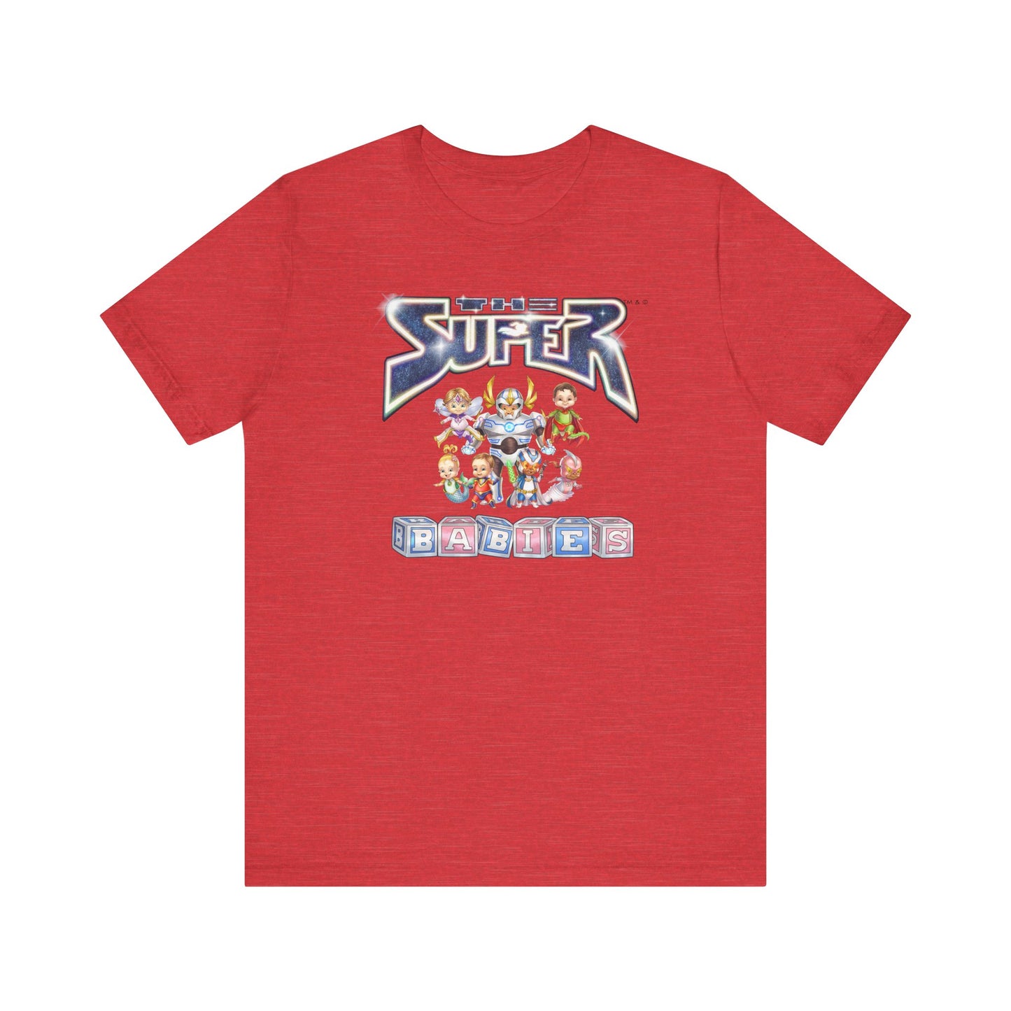 The Superbabies (Team) - The Superbabies by ICONIC EARTH STUDIOS - Adult Unisex Jersey Short Sleeve Tee (USA)