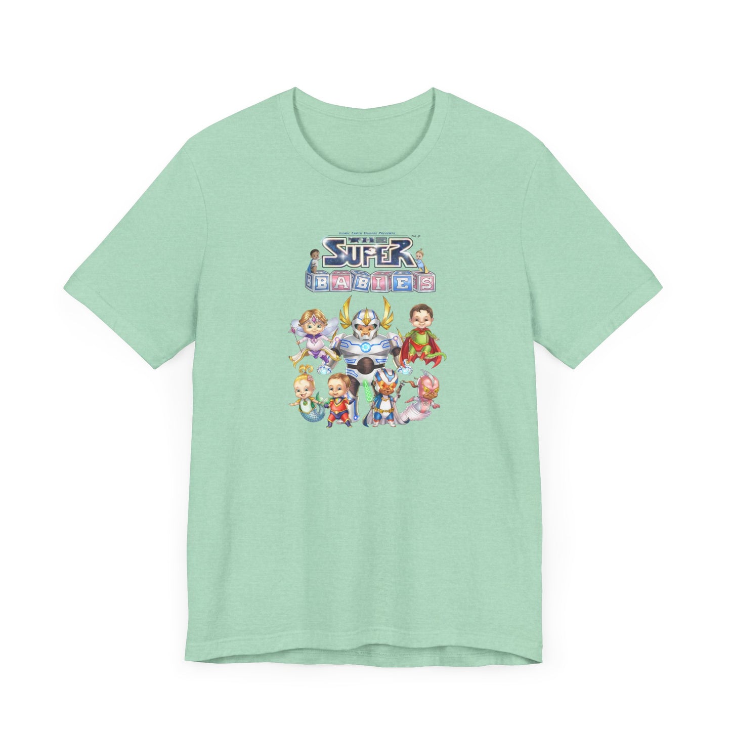 The SUPERBABIES - Adult Unisex Jersey Short Sleeve Tee (UK)