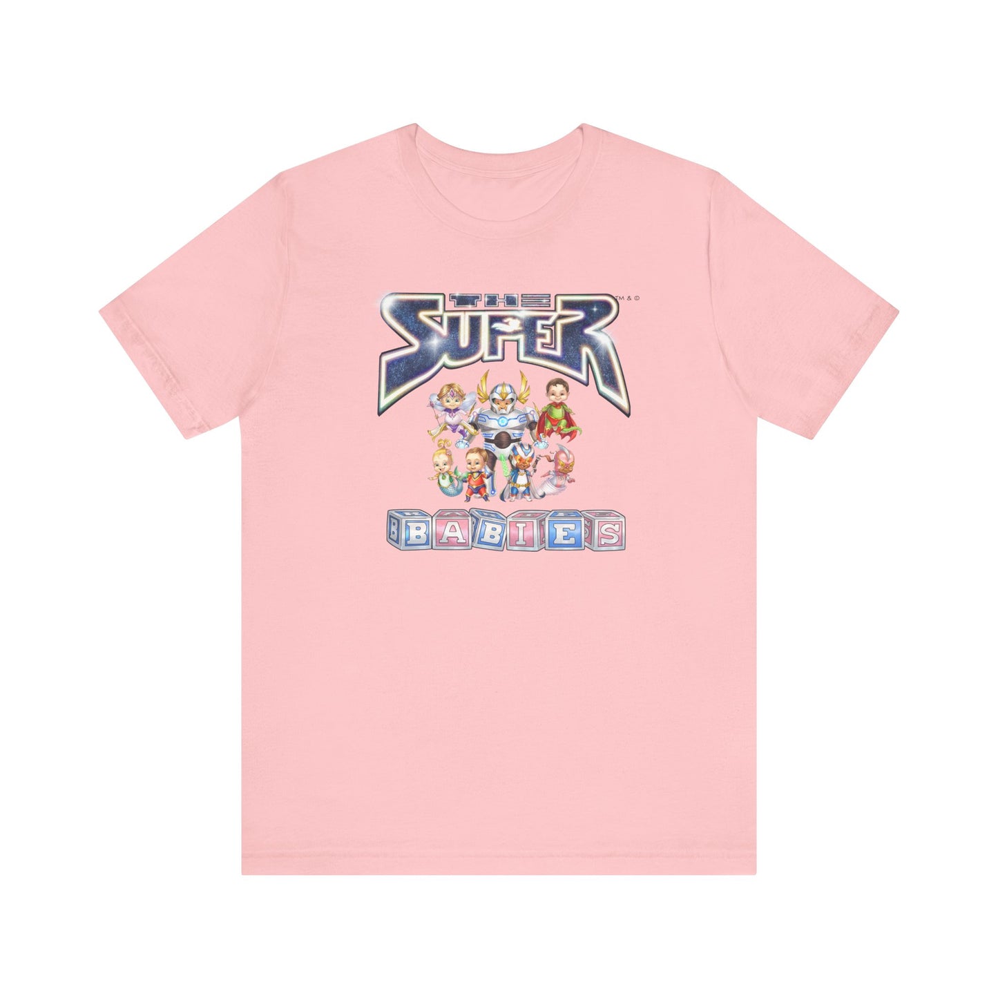 The Superbabies (Team) - The Superbabies by ICONIC EARTH STUDIOS - Adult Unisex Jersey Short Sleeve Tee (USA)