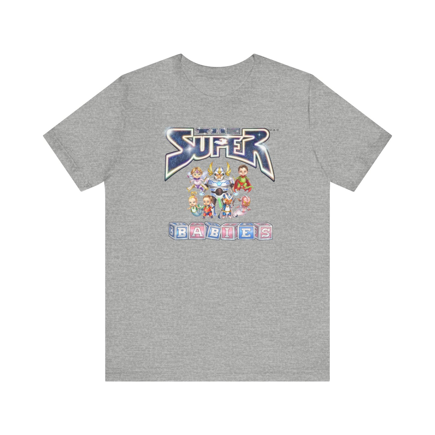 The Superbabies (Team) - The Superbabies by ICONIC EARTH STUDIOS - Adult Unisex Jersey Short Sleeve Tee (USA)