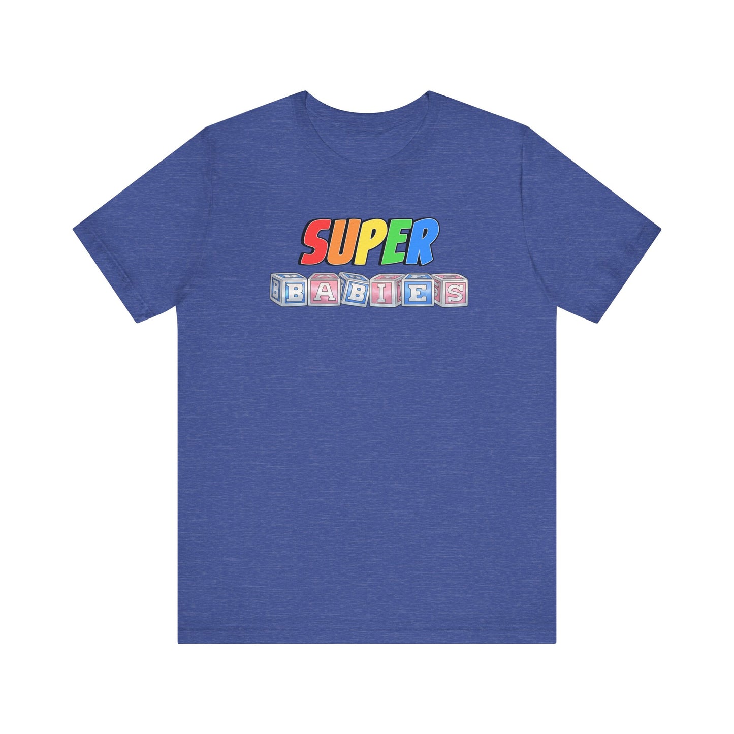 RAINBOW - The Superbabies by ICONIC EARTH STUDIOS - Adult Unisex Jersey Short Sleeve Tee (USA)