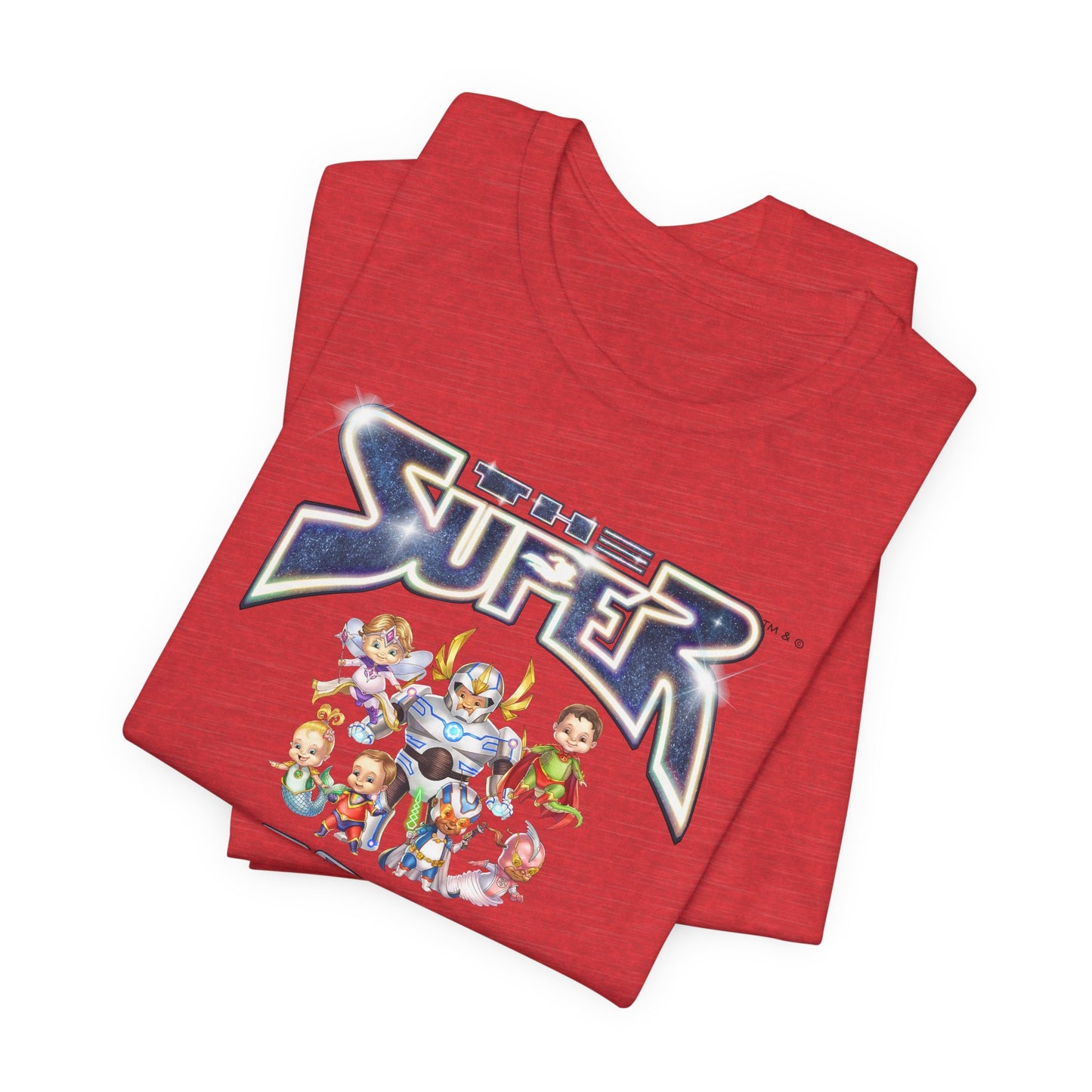The Superbabies (Team) - The Superbabies by ICONIC EARTH STUDIOS - Adult Unisex Jersey Short Sleeve Tee (USA)