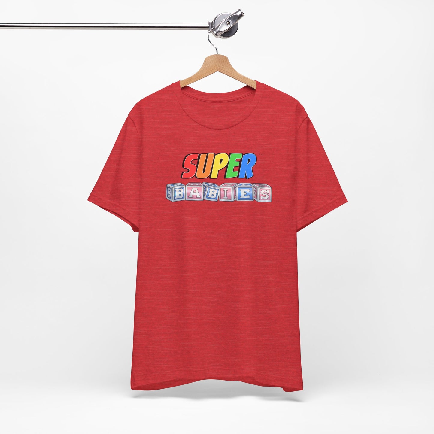 RAINBOW - The Superbabies by ICONIC EARTH STUDIOS - Adult Unisex Jersey Short Sleeve Tee (USA)