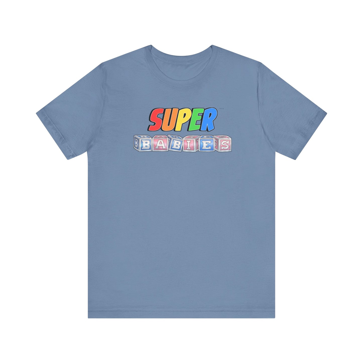 RAINBOW - The Superbabies by ICONIC EARTH STUDIOS - Adult Unisex Jersey Short Sleeve Tee (USA)