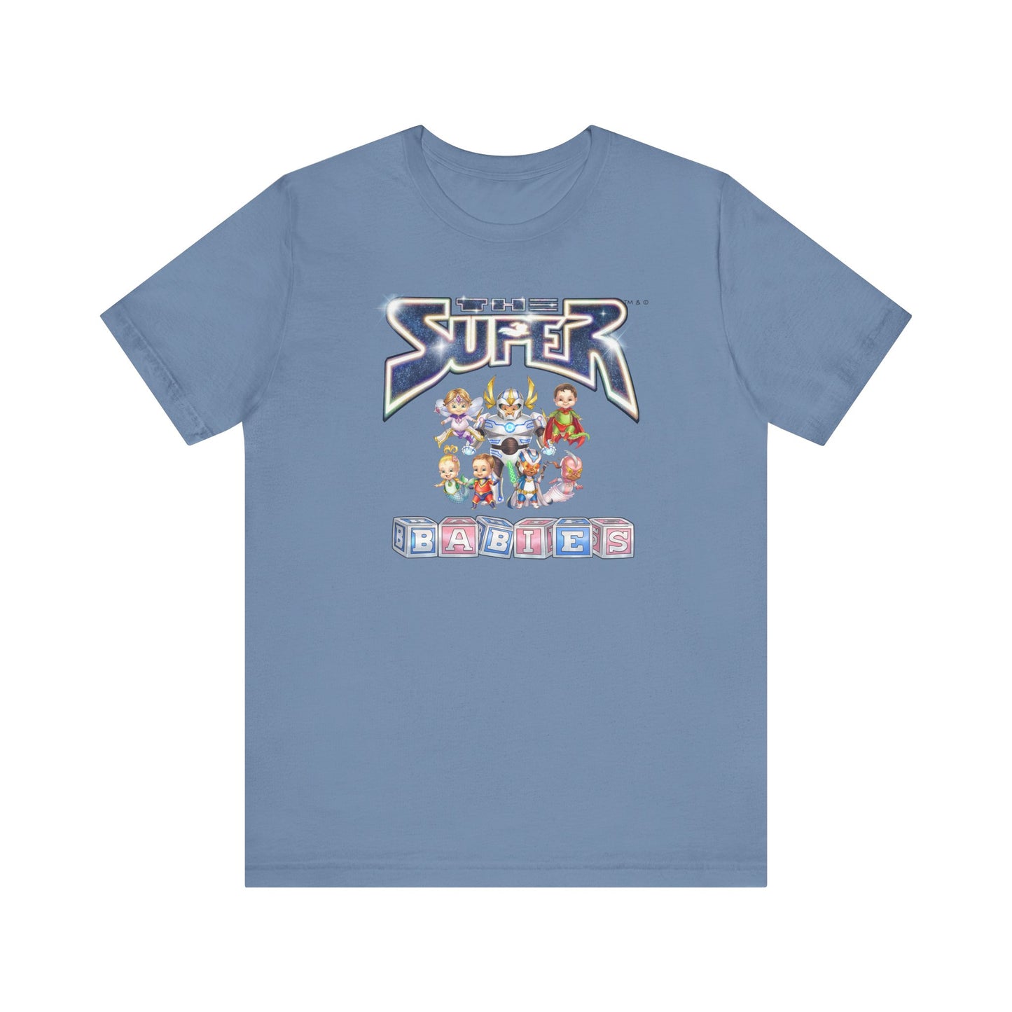 The Superbabies (Team) - The Superbabies by ICONIC EARTH STUDIOS - Adult Unisex Jersey Short Sleeve Tee (USA)