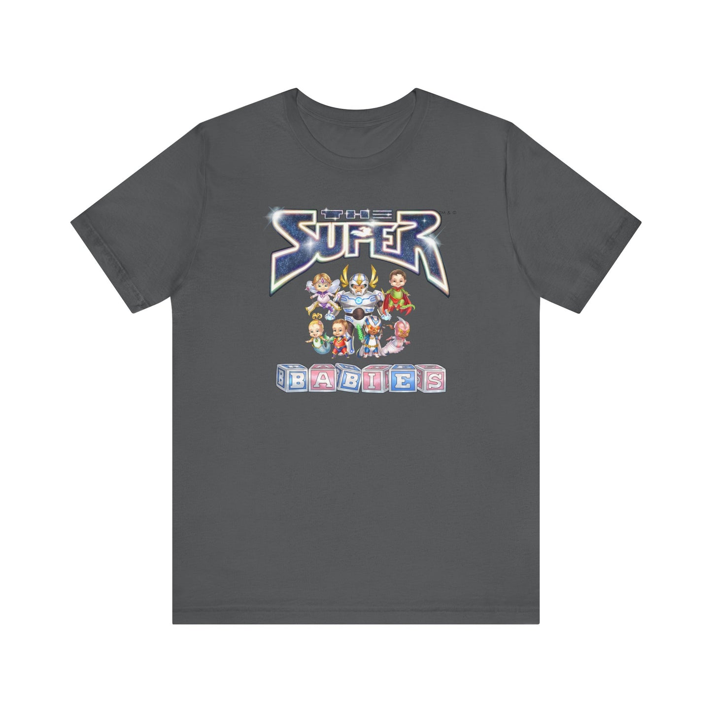 The Superbabies (Team) - The Superbabies by ICONIC EARTH STUDIOS - Adult Unisex Jersey Short Sleeve Tee (USA)