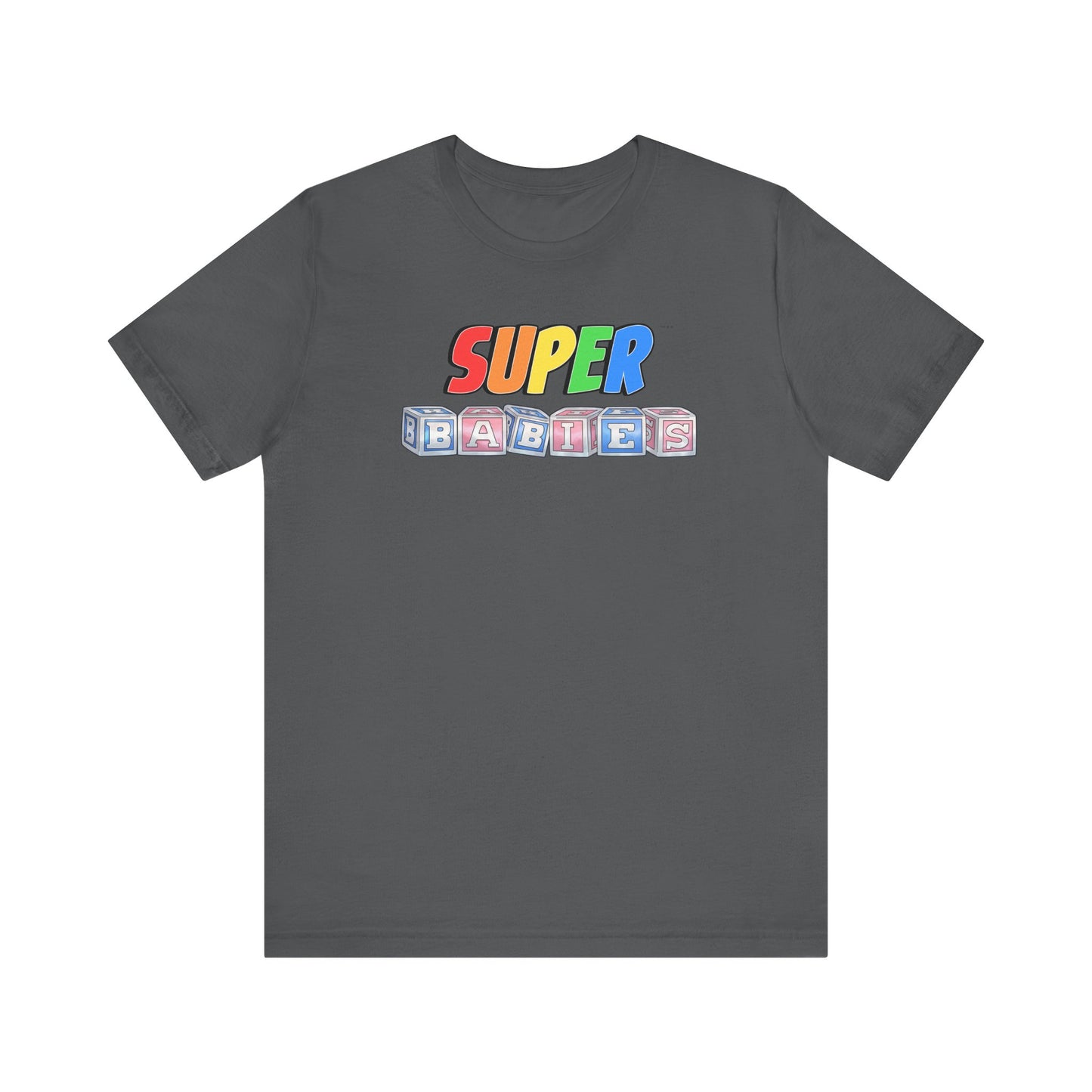RAINBOW - The Superbabies by ICONIC EARTH STUDIOS - Adult Unisex Jersey Short Sleeve Tee (USA)