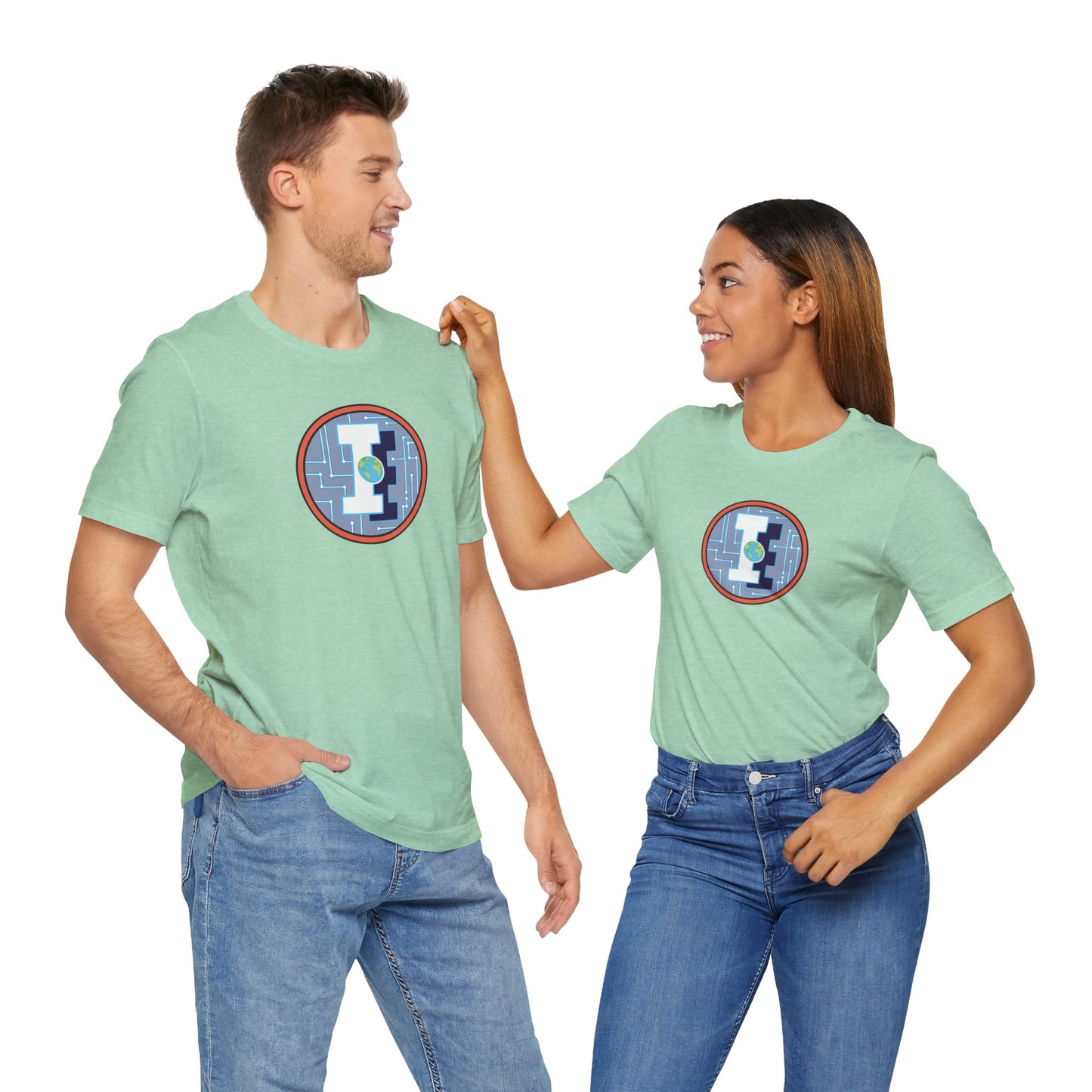ICONIC EARTH STUDIOS - Adult Unisex Jersey Short Sleeve Tee (UK)