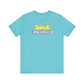 THE SUPERBABIES (YELLOW/PINK/BLUE) - ICONIC EARTH STUDIOS Adult Unisex Jersey Short Sleeve Tee (USA)