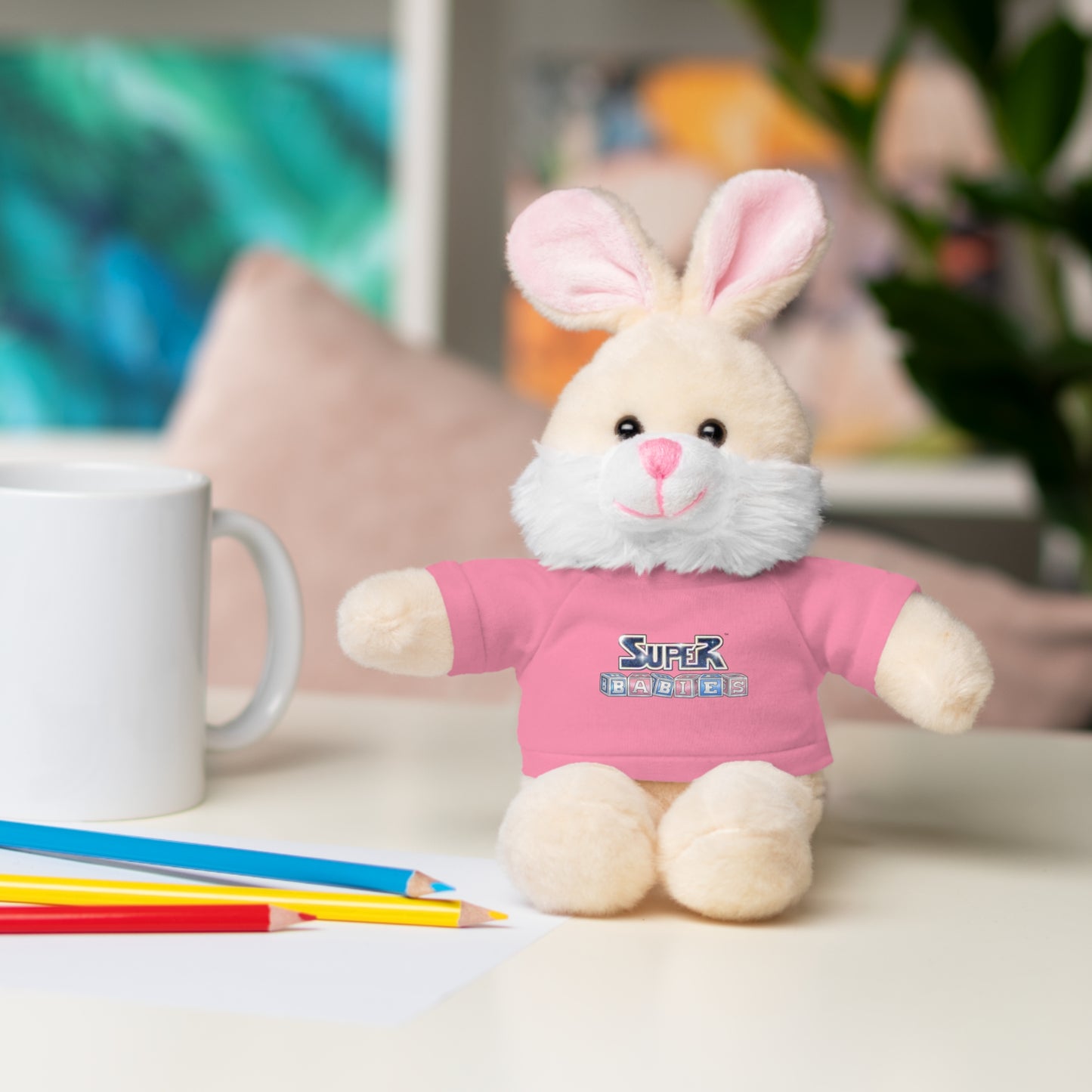 Superbabies Bunny - Plush Toy with Tee