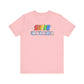 RAINBOW - The Superbabies by ICONIC EARTH STUDIOS - Adult Unisex Jersey Short Sleeve Tee (USA)