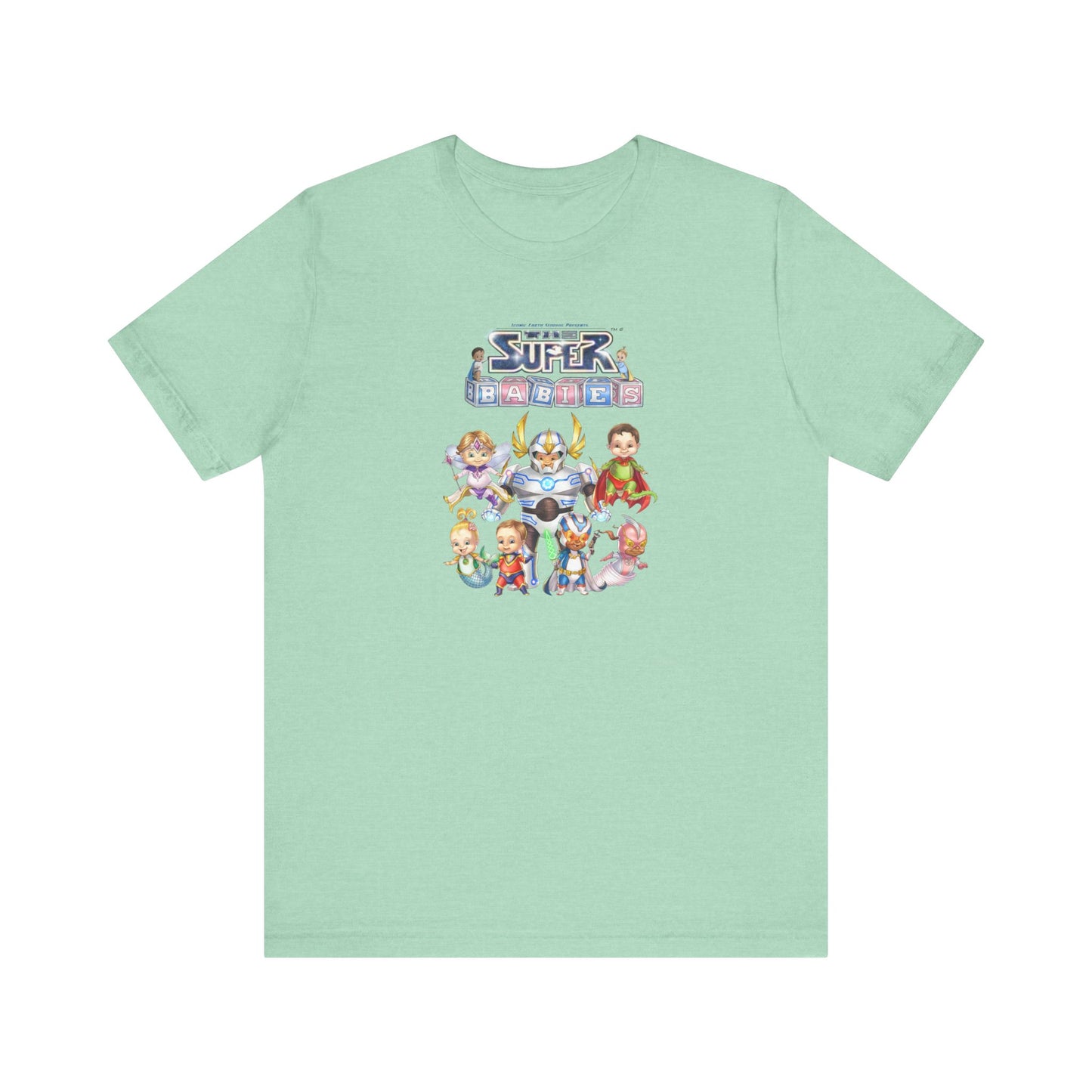 The SUPERBABIES  - Adult Unisex Jersey Short Sleeve Tee (UK)