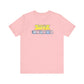 THE SUPERBABIES (YELLOW/PINK/BLUE) - ICONIC EARTH STUDIOS Adult Unisex Jersey Short Sleeve Tee (USA)