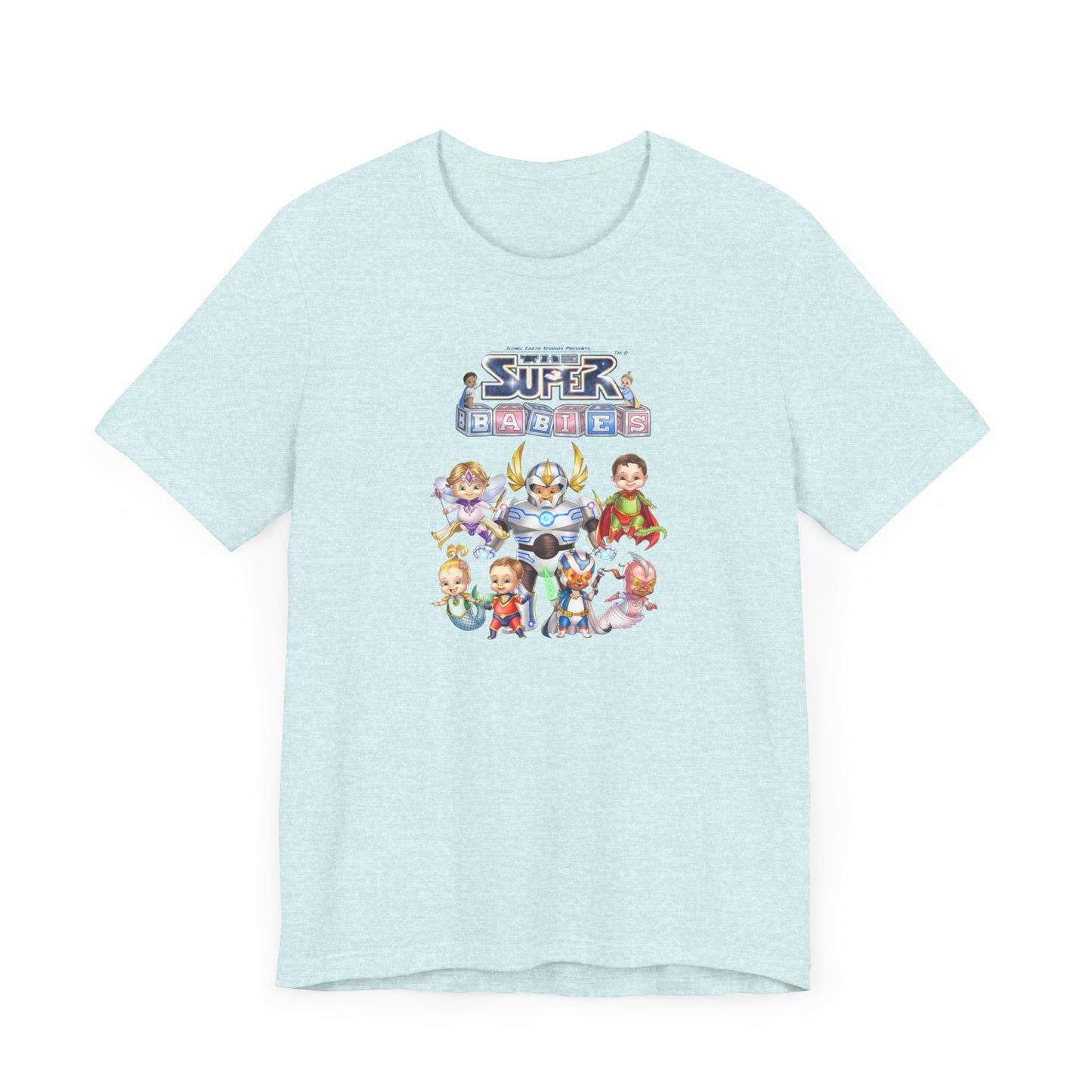 The SUPERBABIES  - Adult Unisex Jersey Short Sleeve Tee (UK)