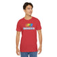 RAINBOW - The Superbabies by ICONIC EARTH STUDIOS - Adult Unisex Jersey Short Sleeve Tee (USA)