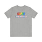 RAINBOW - The Superbabies by ICONIC EARTH STUDIOS - Adult Unisex Jersey Short Sleeve Tee (USA)