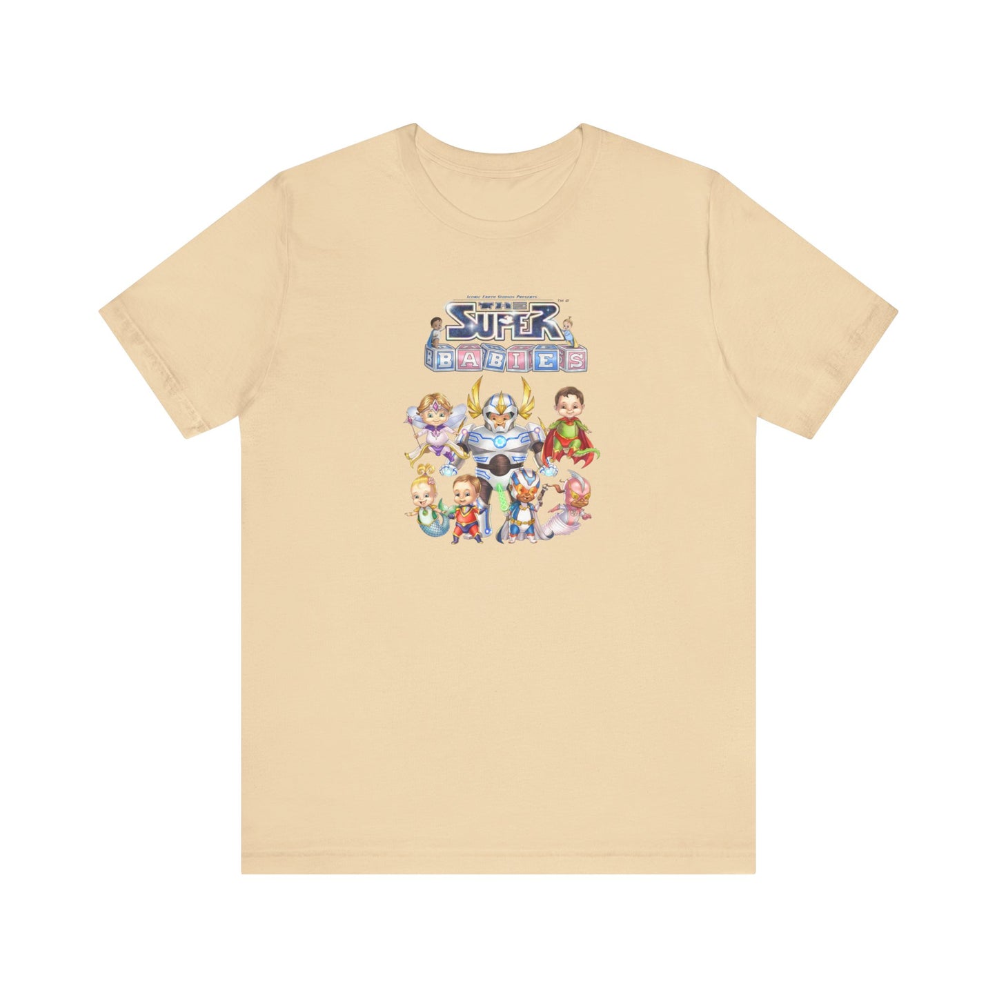 The SUPERBABIES  - Adult Unisex Jersey Short Sleeve Tee (UK)