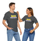 THE SUPERBABIES (YELLOW/PINK/BLUE) - ICONIC EARTH STUDIOS Adult Unisex Jersey Short Sleeve Tee (USA)