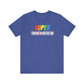 RAINBOW - The Superbabies by ICONIC EARTH STUDIOS - Adult Unisex Jersey Short Sleeve Tee (USA)