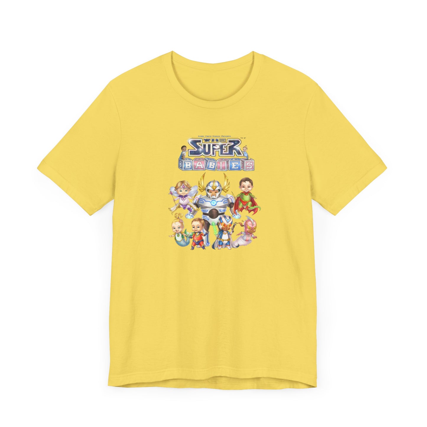 The SUPERBABIES  - Adult Unisex Jersey Short Sleeve Tee (UK)