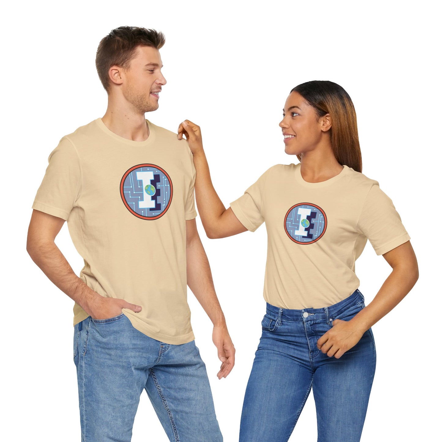 ICONIC EARTH STUDIOS - Adult Unisex Jersey Short Sleeve Tee (UK)