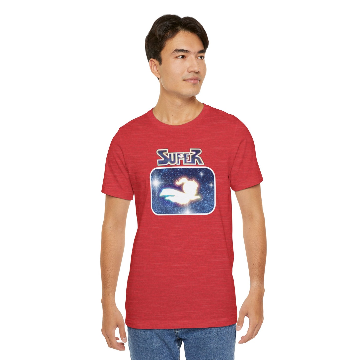 SUPER GLOW - The Superbabies by ICONIC EARTH STUDIOS - Adult Unisex Jersey Short Sleeve Tee (USA)