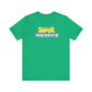 THE SUPERBABIES (YELLOW/PINK/BLUE) - ICONIC EARTH STUDIOS Adult Unisex Jersey Short Sleeve Tee (USA)
