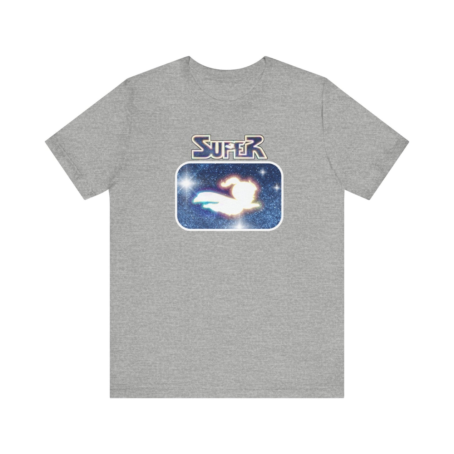 SUPER GLOW - The Superbabies by ICONIC EARTH STUDIOS - Adult Unisex Jersey Short Sleeve Tee (USA)