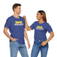 THE SUPERBABIES (YELLOW/PINK/BLUE) - ICONIC EARTH STUDIOS Adult Unisex Jersey Short Sleeve Tee (USA)