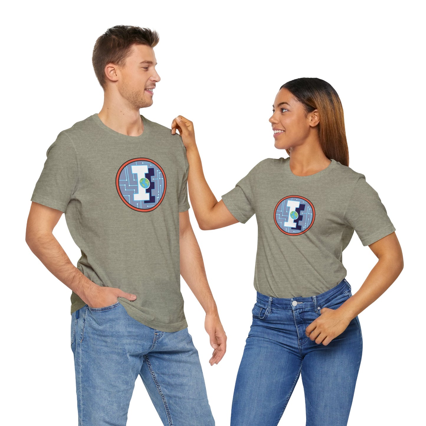 ICONIC EARTH STUDIOS - Adult Unisex Jersey Short Sleeve Tee (UK)