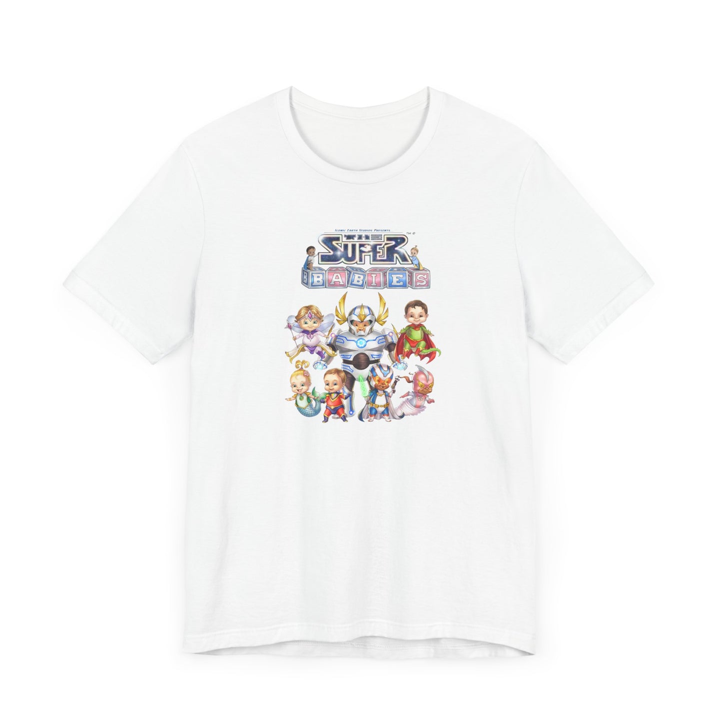 The SUPERBABIES  - Adult Unisex Jersey Short Sleeve Tee (UK)