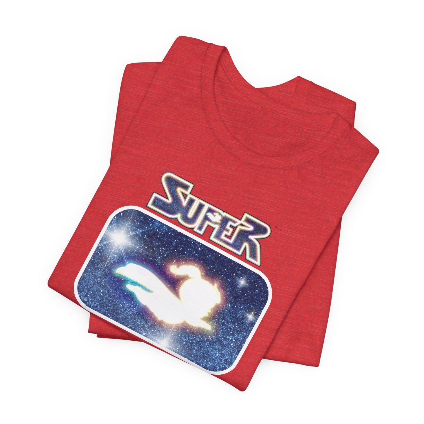 SUPER GLOW - The Superbabies by ICONIC EARTH STUDIOS - Adult Unisex Jersey Short Sleeve Tee (USA)
