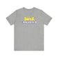 THE SUPERBABIES (YELLOW/PINK/BLUE) - ICONIC EARTH STUDIOS Adult Unisex Jersey Short Sleeve Tee (USA)