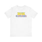 THE SUPERBABIES (YELLOW/PINK/BLUE) - ICONIC EARTH STUDIOS Adult Unisex Jersey Short Sleeve Tee (USA)