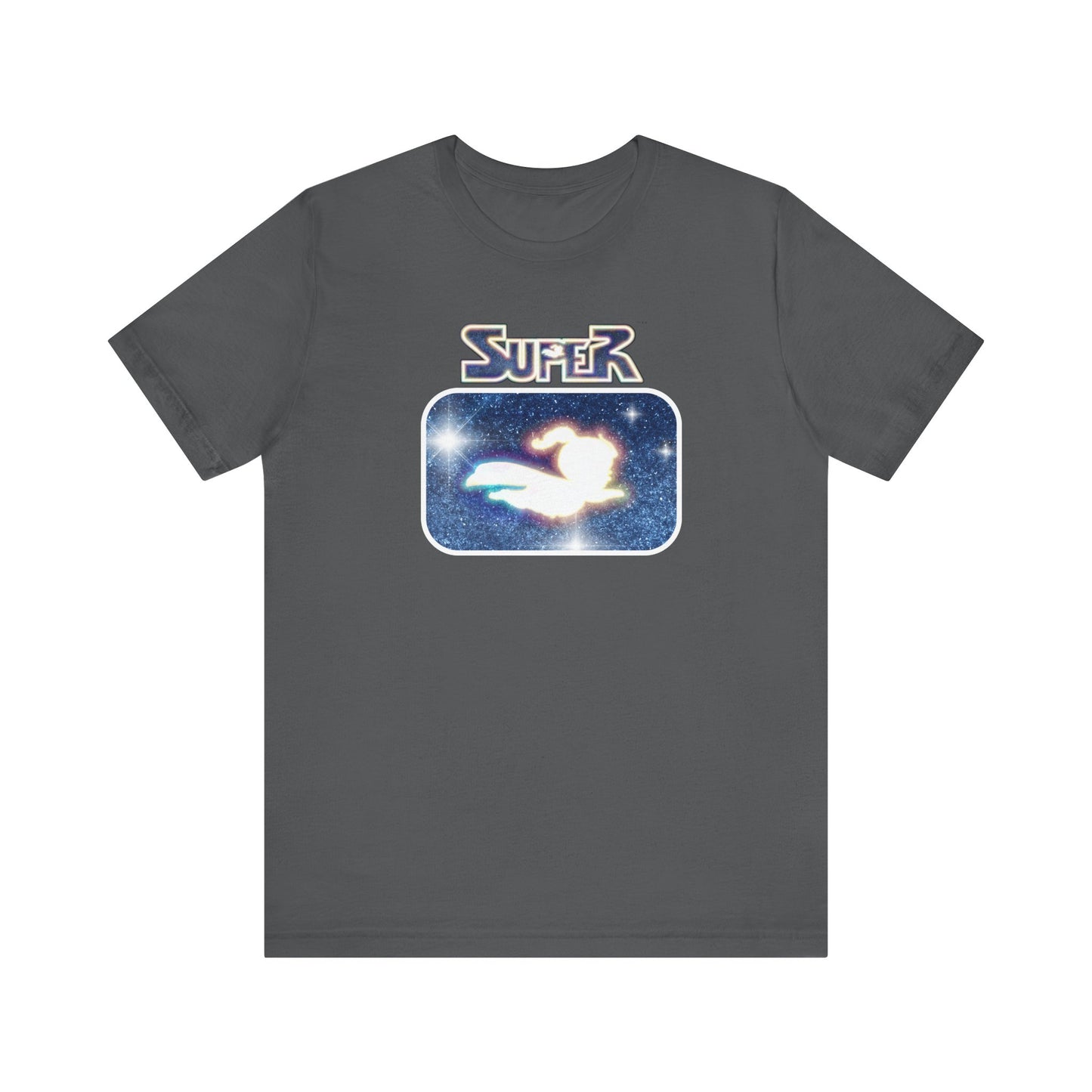 SUPER GLOW - The Superbabies by ICONIC EARTH STUDIOS - Adult Unisex Jersey Short Sleeve Tee (USA)